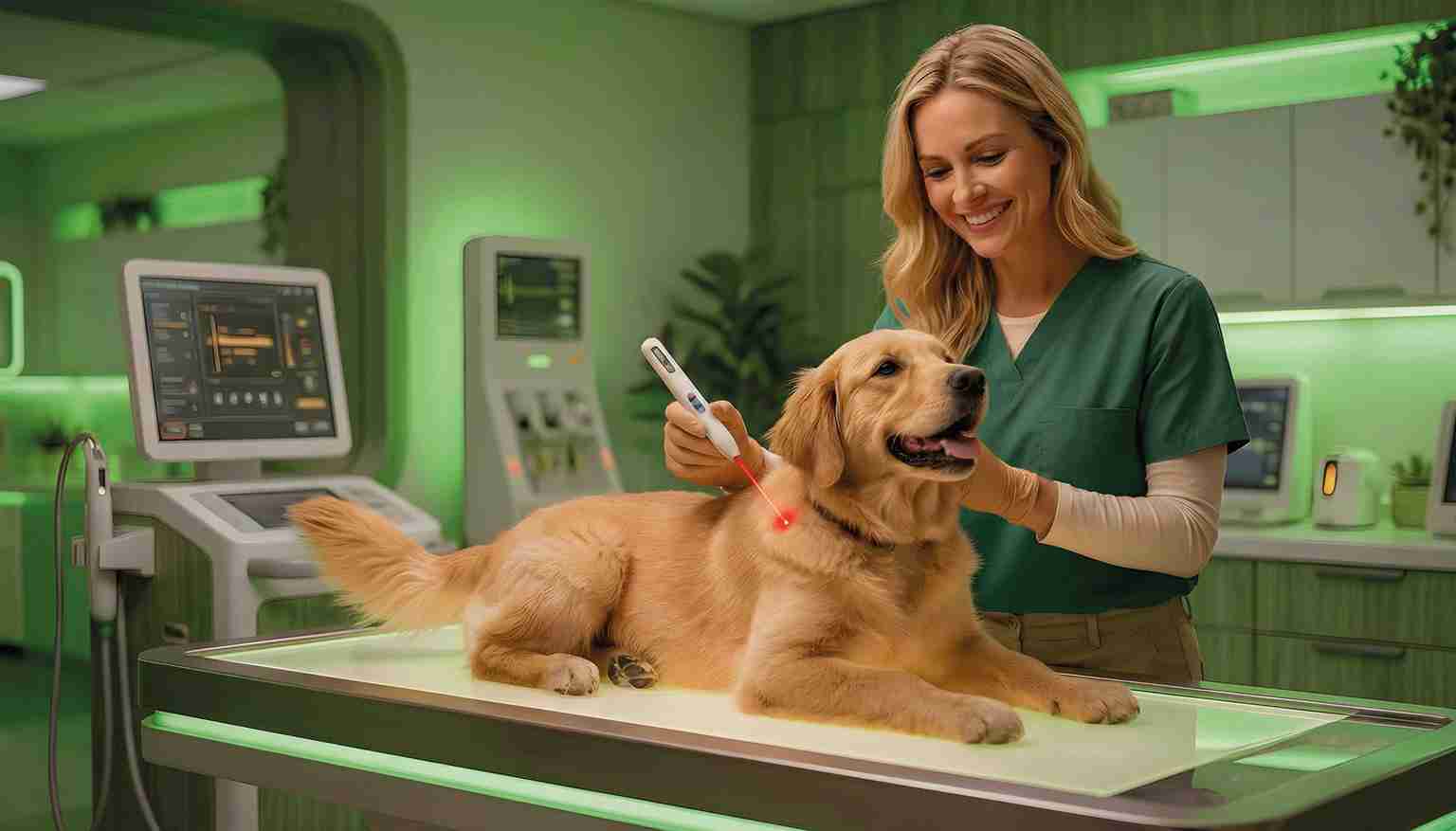 Negli USA debutta la prima penna-laser veterinaria: meno dolore e cure più rapide per cani e gatti