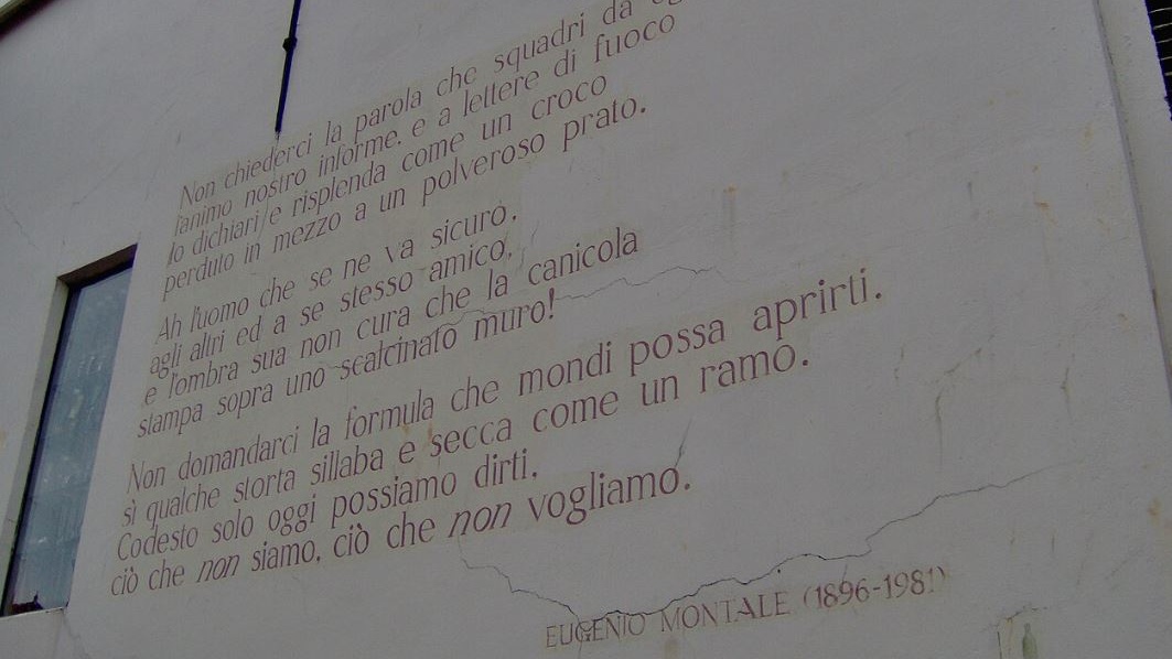 Eugenio Montale, la poesia che non muore