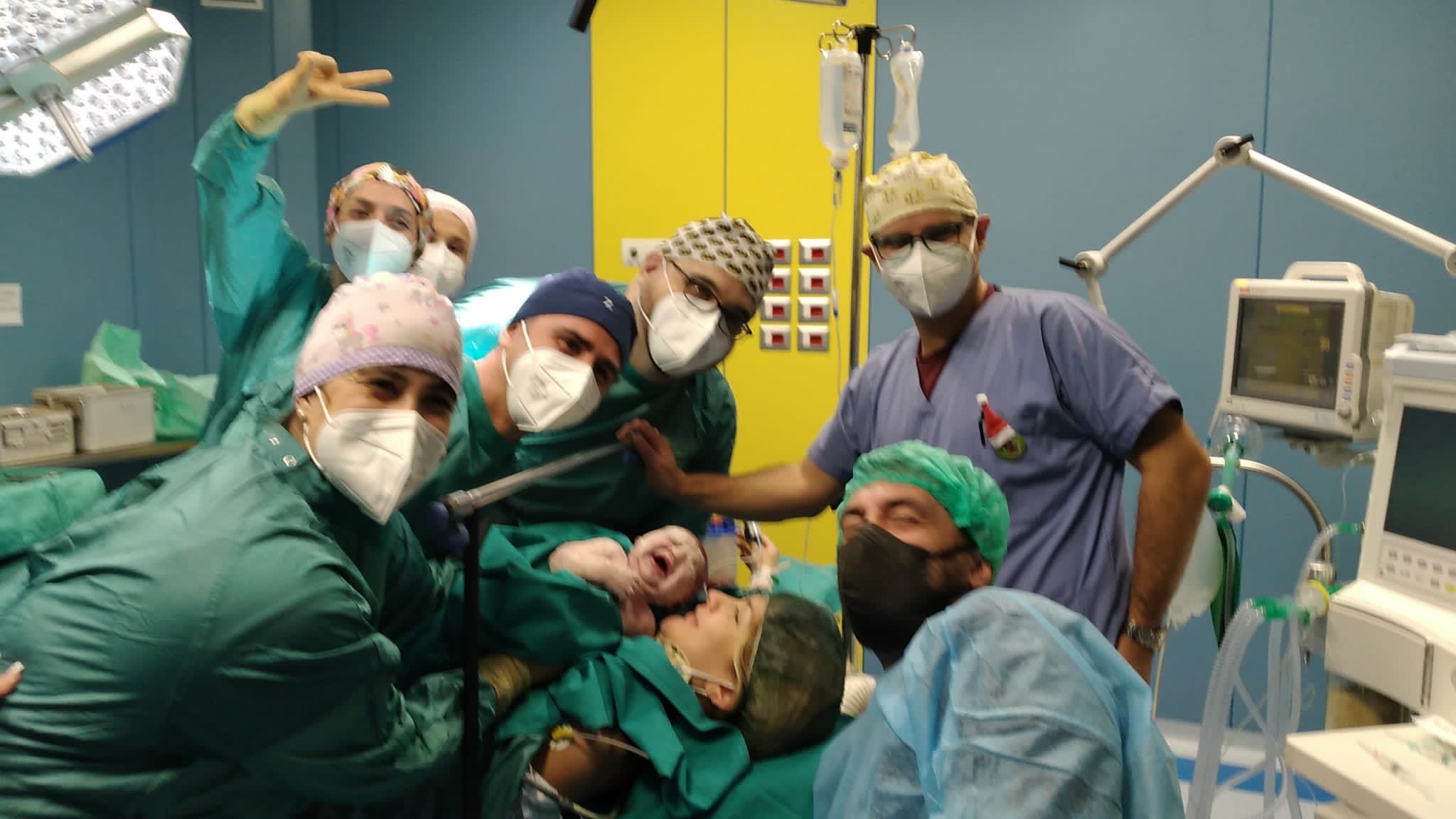 Alla Santa Famiglia di Roma il primo bebè del 2022