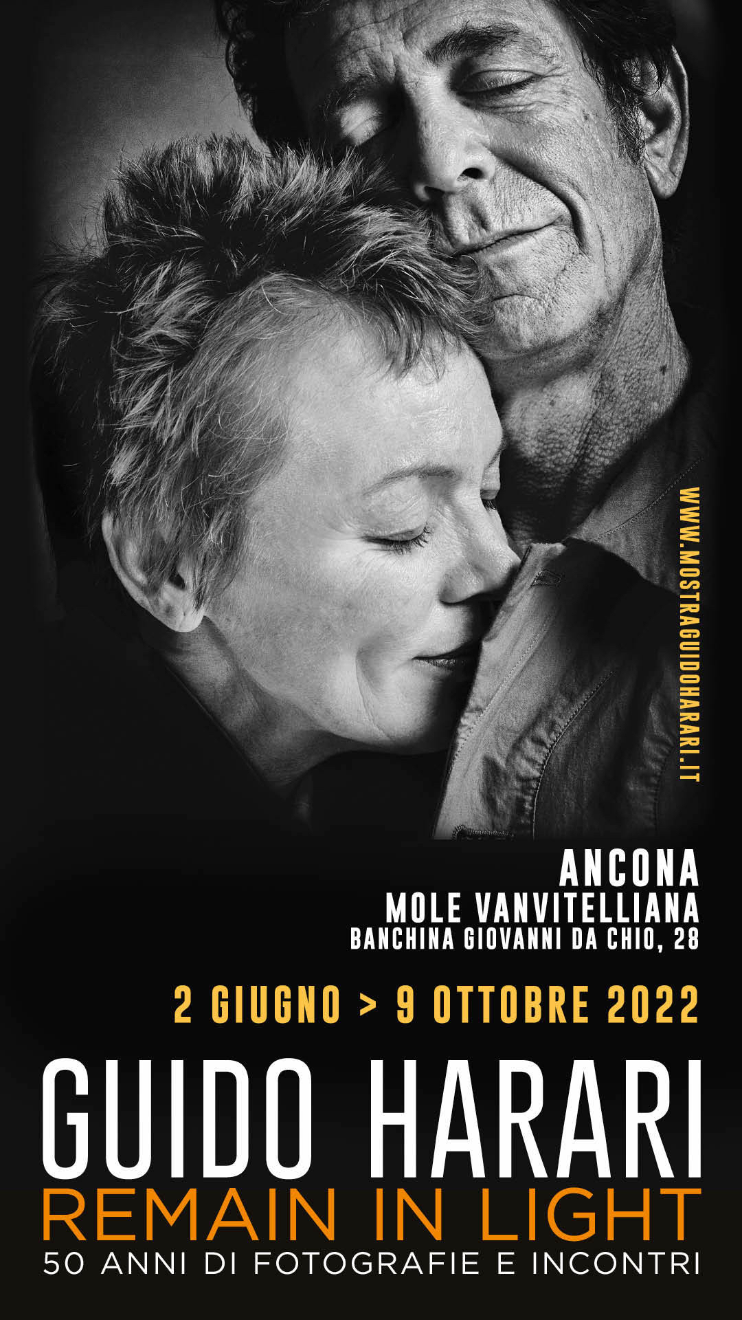 Epson per la mostra di Guido Harari Remain In Light. 50 anni di fotografie e incontri