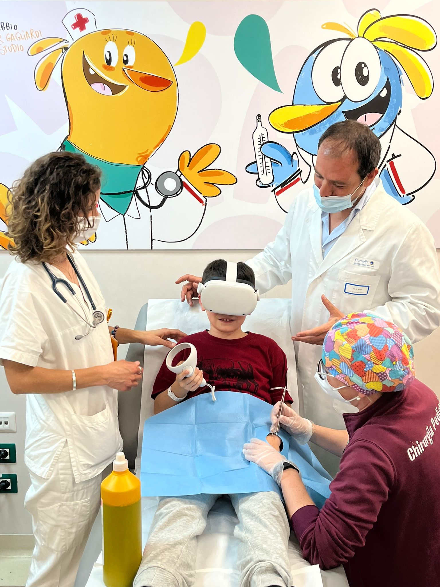 LA REALTÀ VIRTUALE PER I BAMBINI DEL PRONTO SOCCORSO