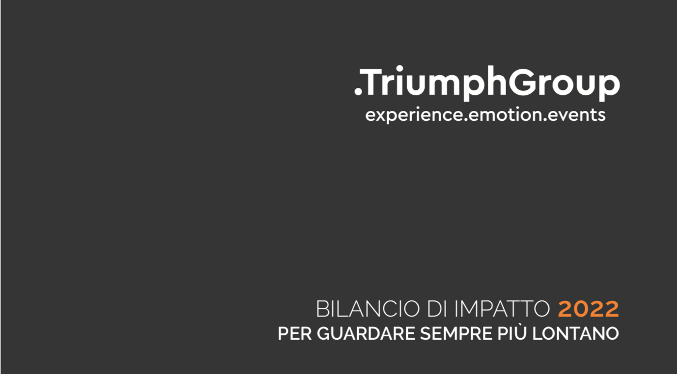 TRIUMPH GROUP PRESENTA IL PRIMO BILANCIO D’IMPATTO