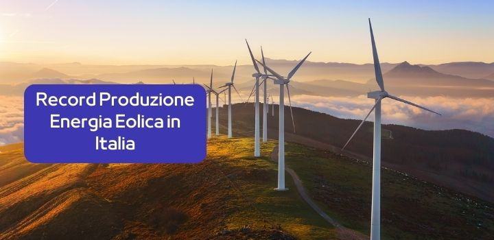 ITALIA DA RECORD PER PRODUZIONE EOLICA