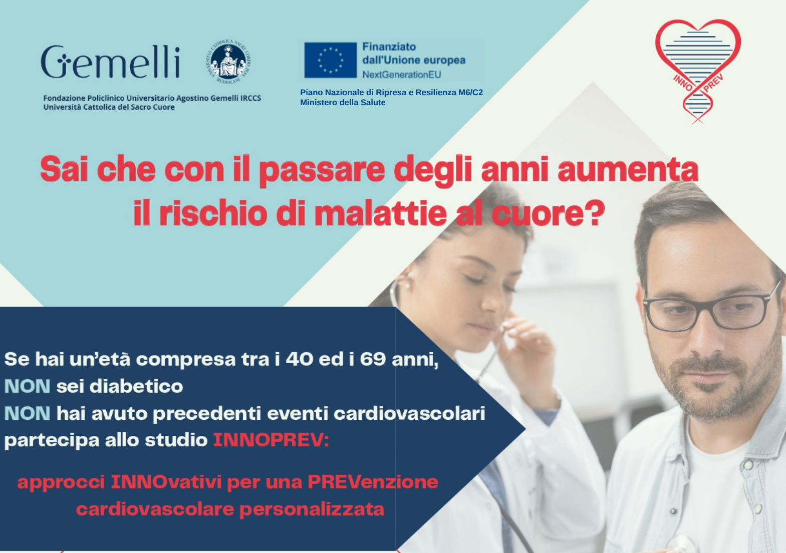 PREVENZIONE CARDIOVASCOLARE DEL FUTURO, LO STUDIO DEL GEMELLI