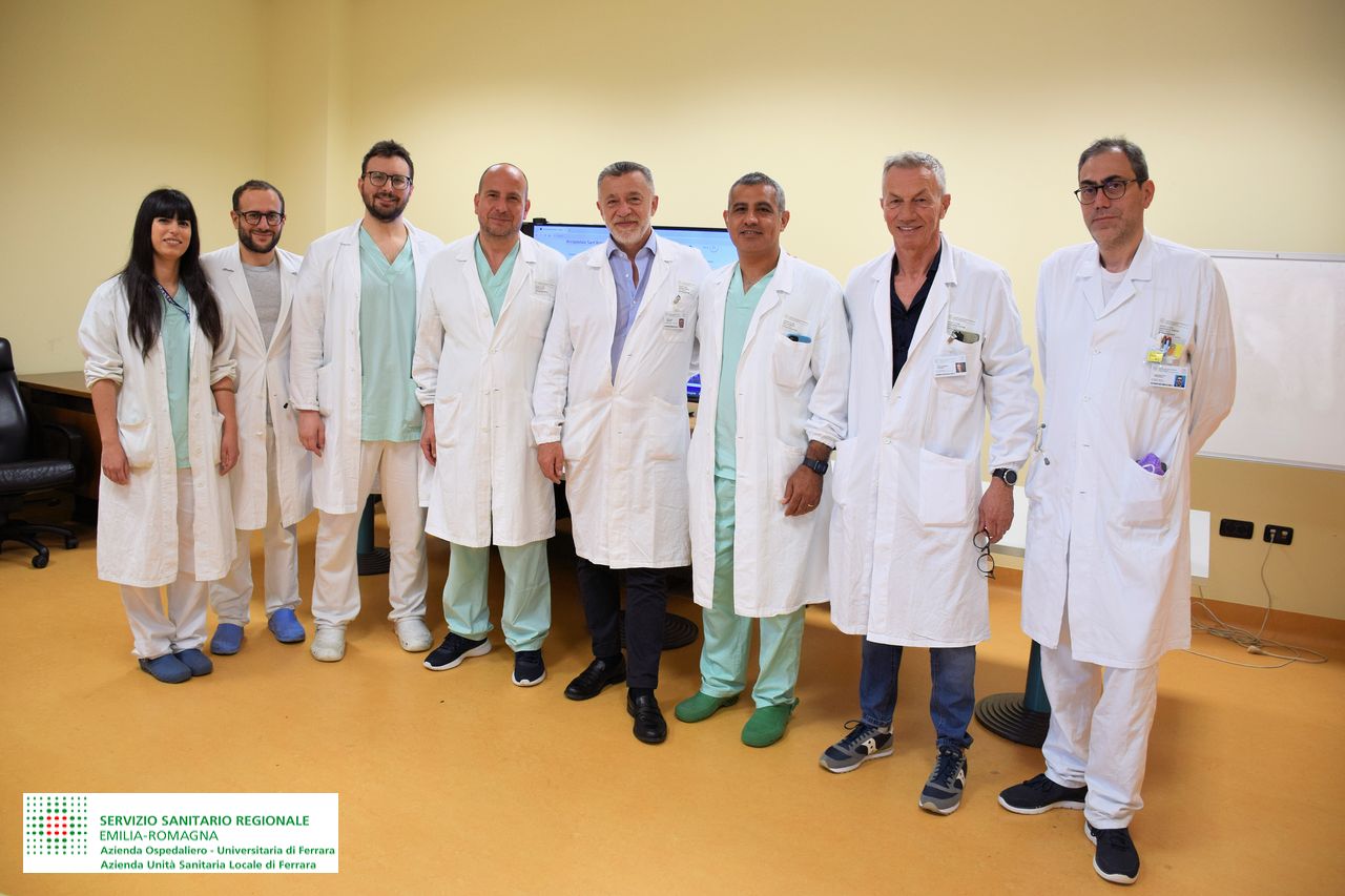 IL PRIMO TRAPIANTO DI STERNO AL S.ANNA DI FERRARA