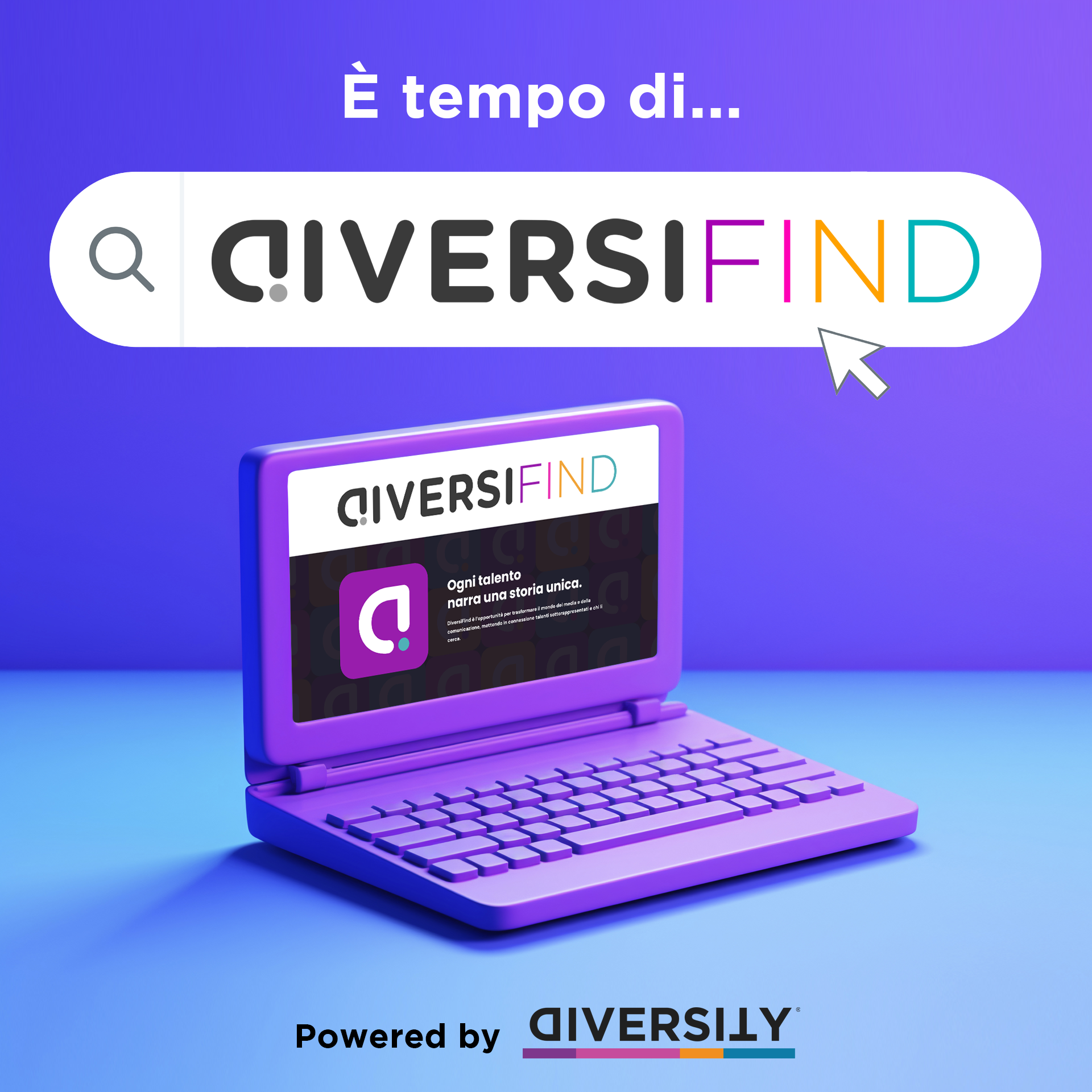 DIVERSIFIND, LA PRIMA PIATTAFORMA CHE CONNETTE TALENTI SOTTORAPPRESENTATI E MONDO DEL LAVORO