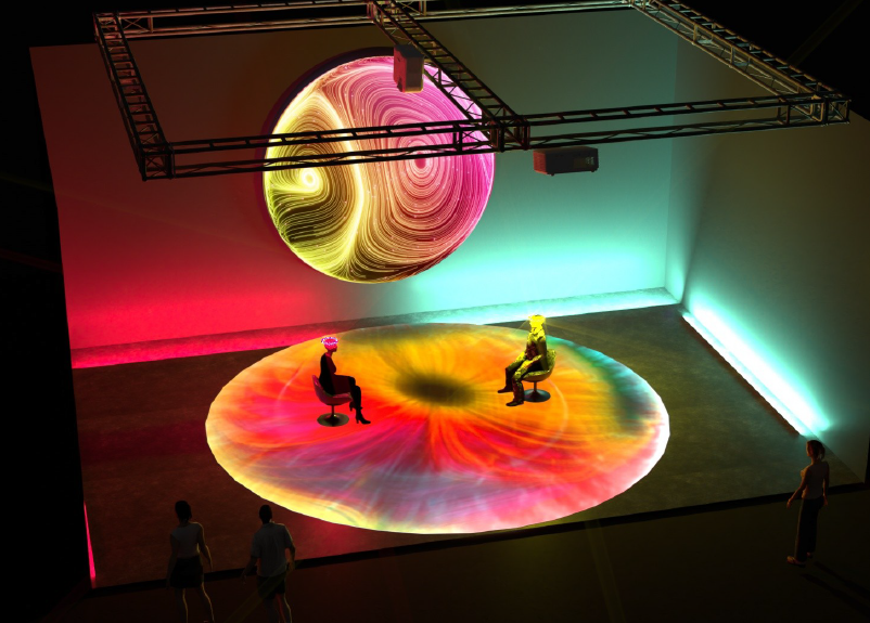 Al Bright Festival il caschetto che legge le onde cerebrali:  cosa succede quando due menti si guardano?